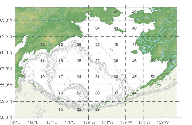 Bering Sea Map