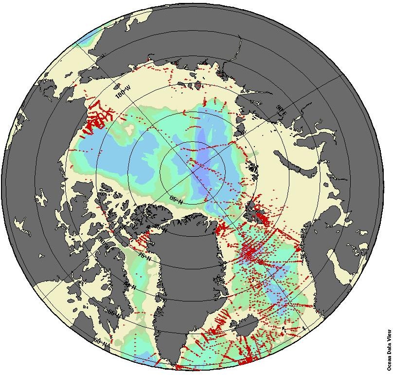 CARINA Arctic Map